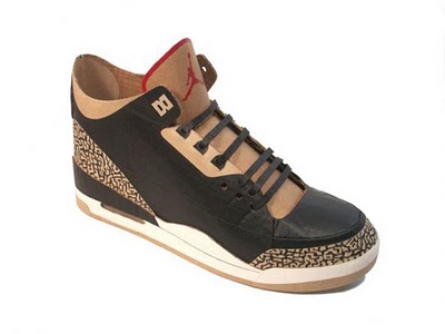 Mike Leavitt Paper Jordans